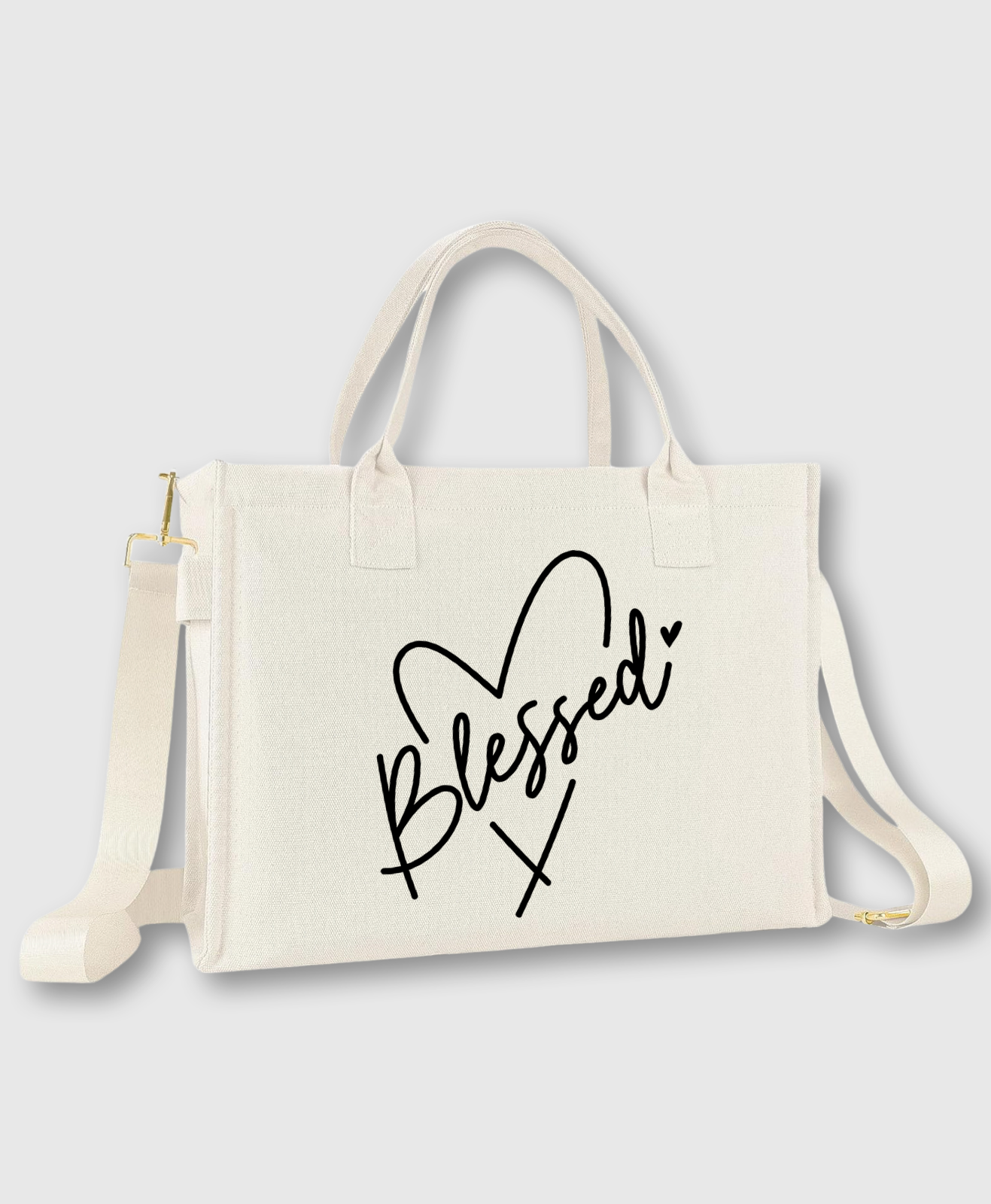 Blessed Canvas Tote Bag