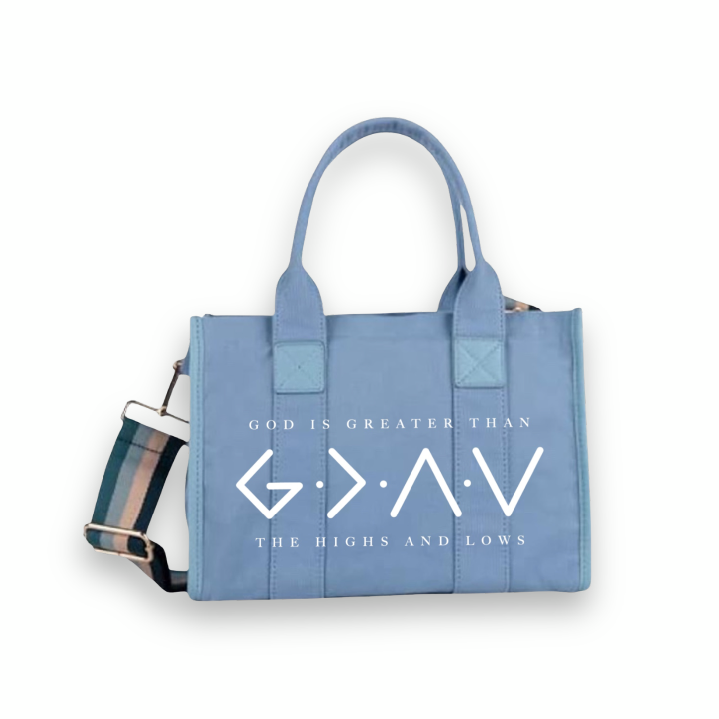 God Is Greater Tote