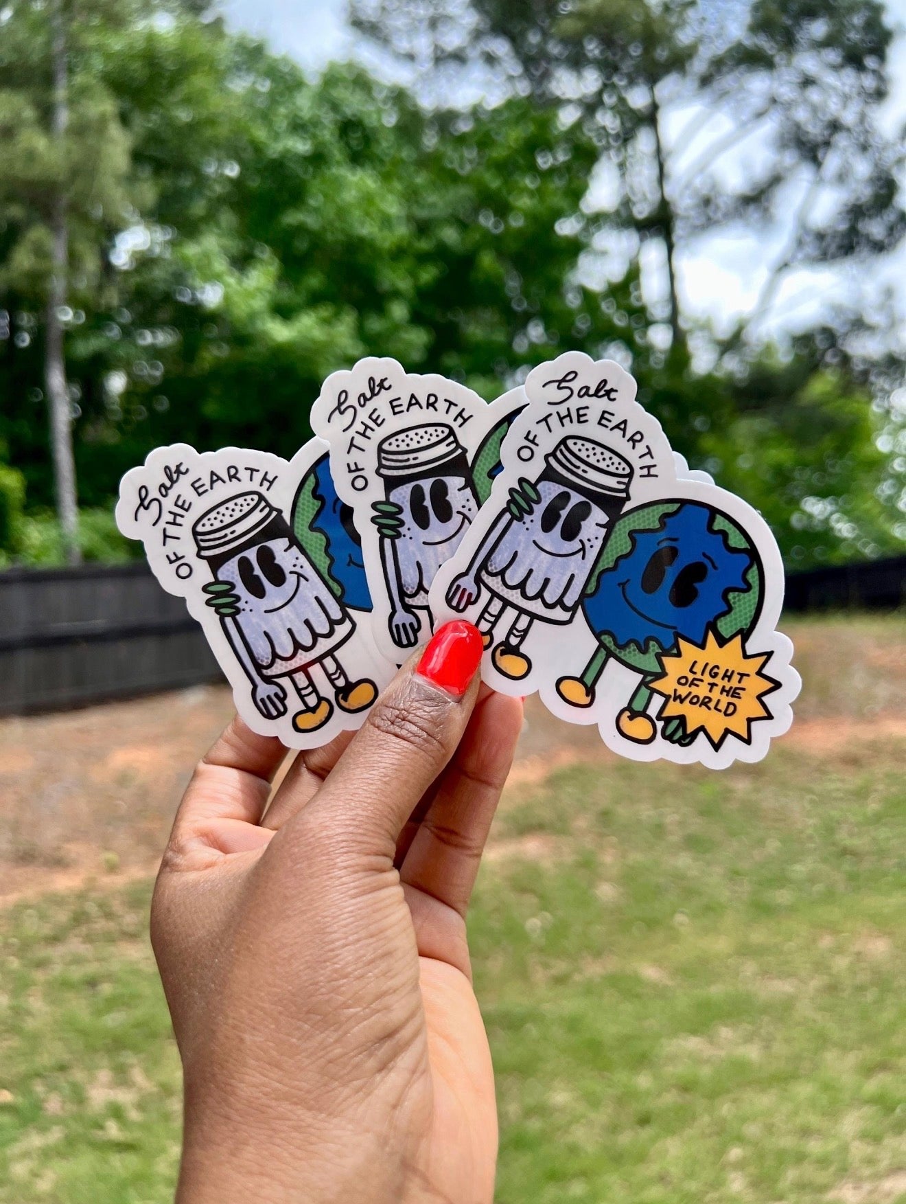 Salt & Light Sticker