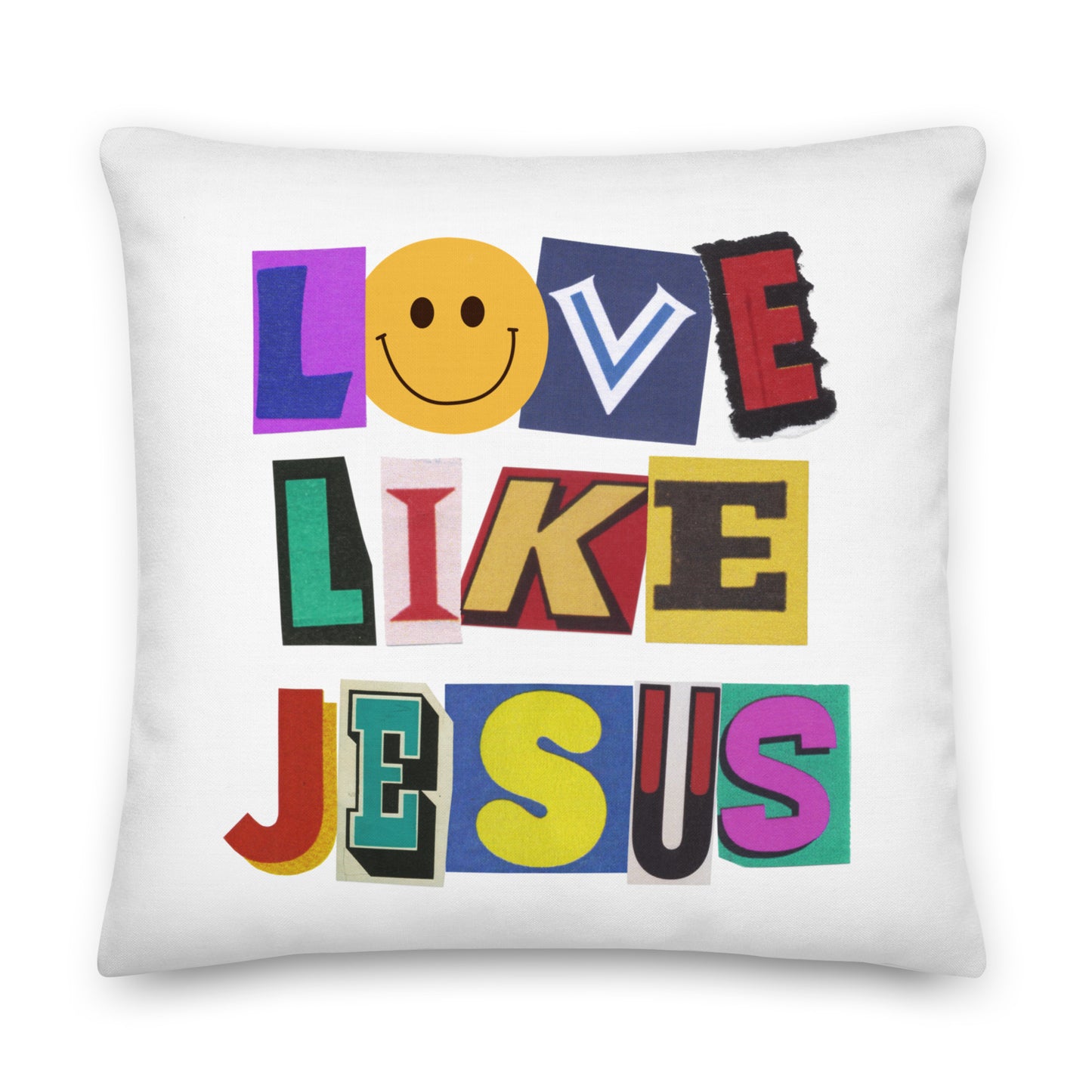 Love Like Jesus Throw Pillow