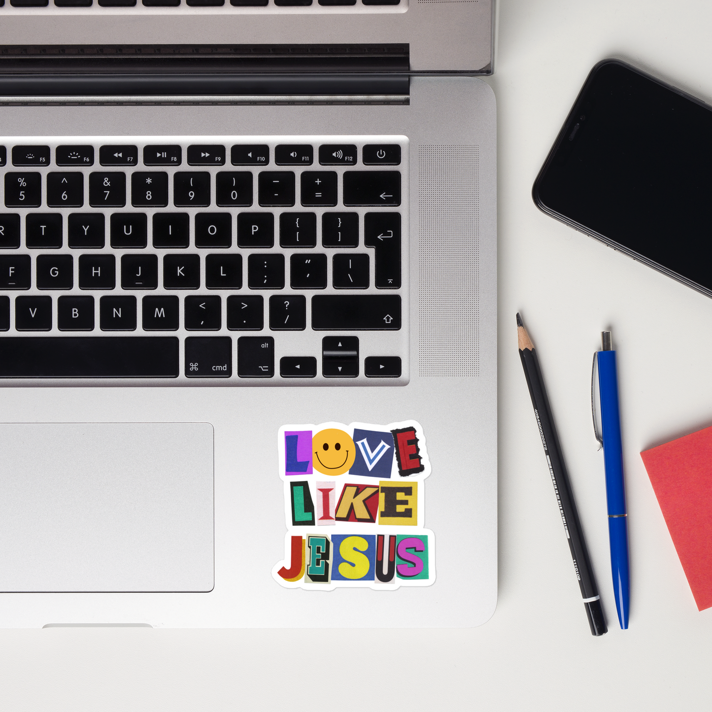 Love Like Jesus Kiss-Cut Sticker