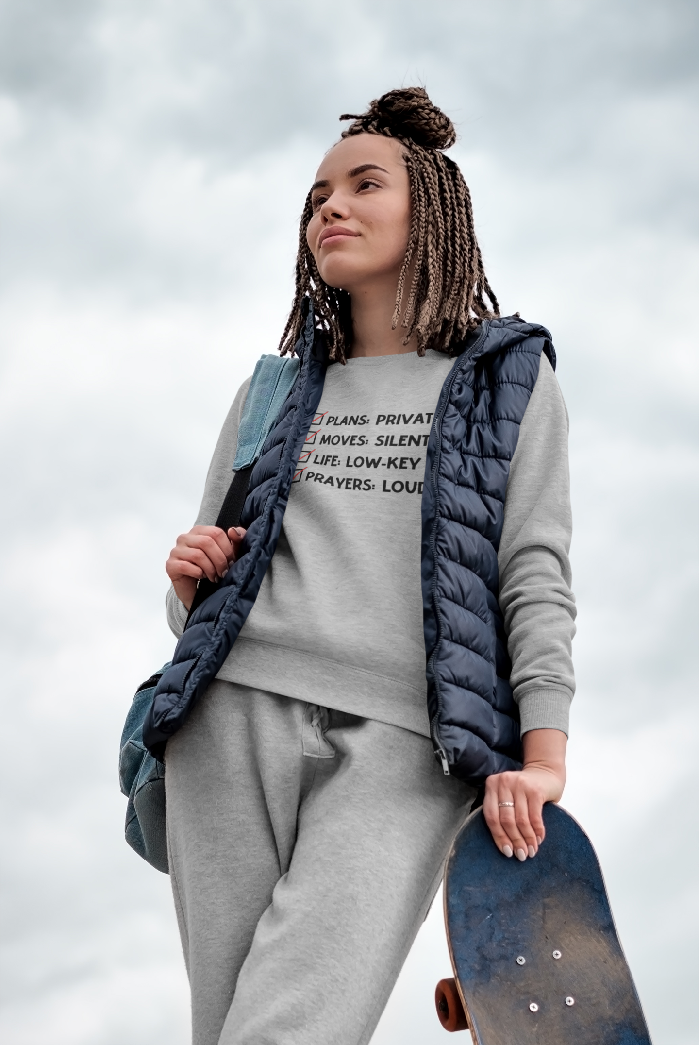 Prayers Loud Sweatshirt