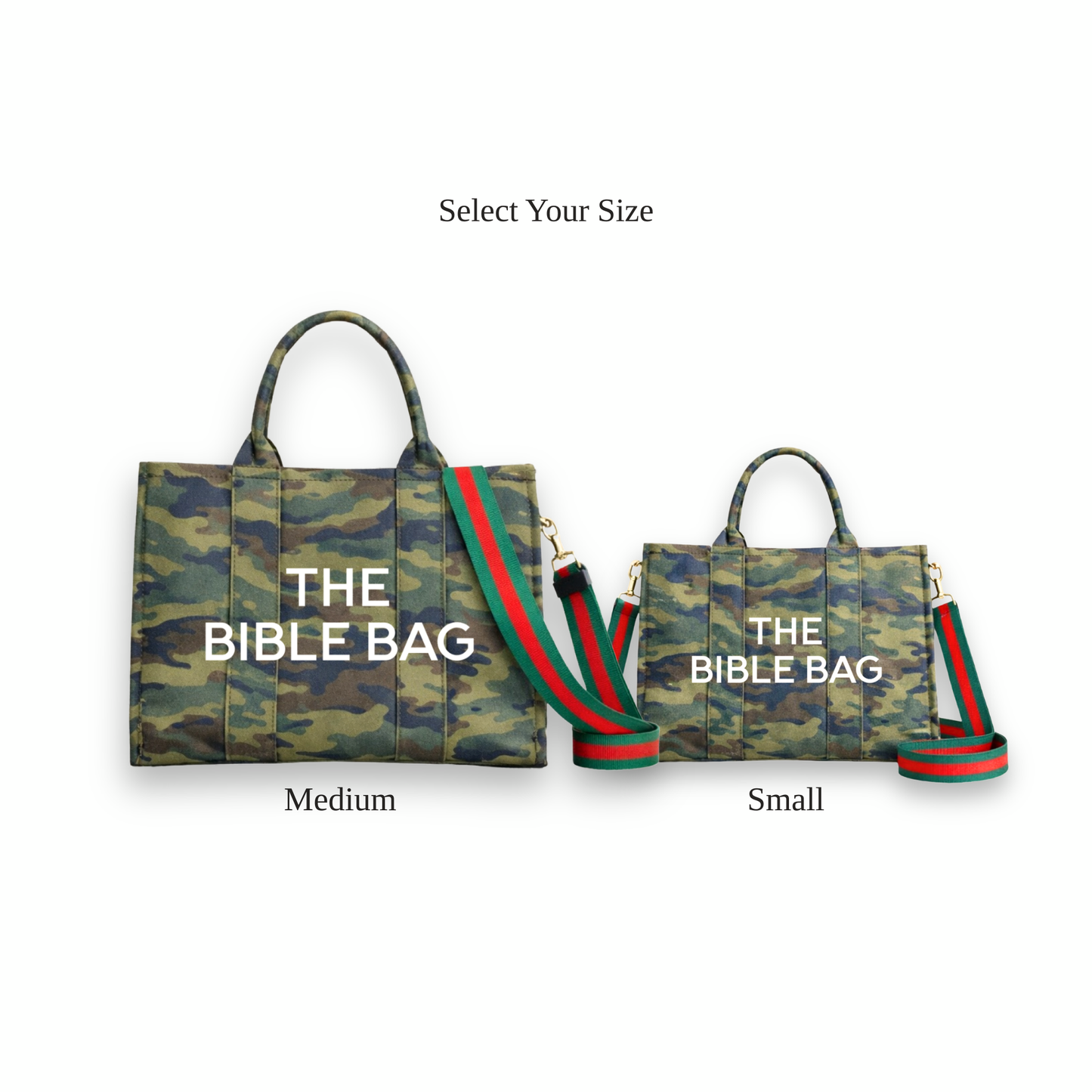 Camouflage Bible Bag