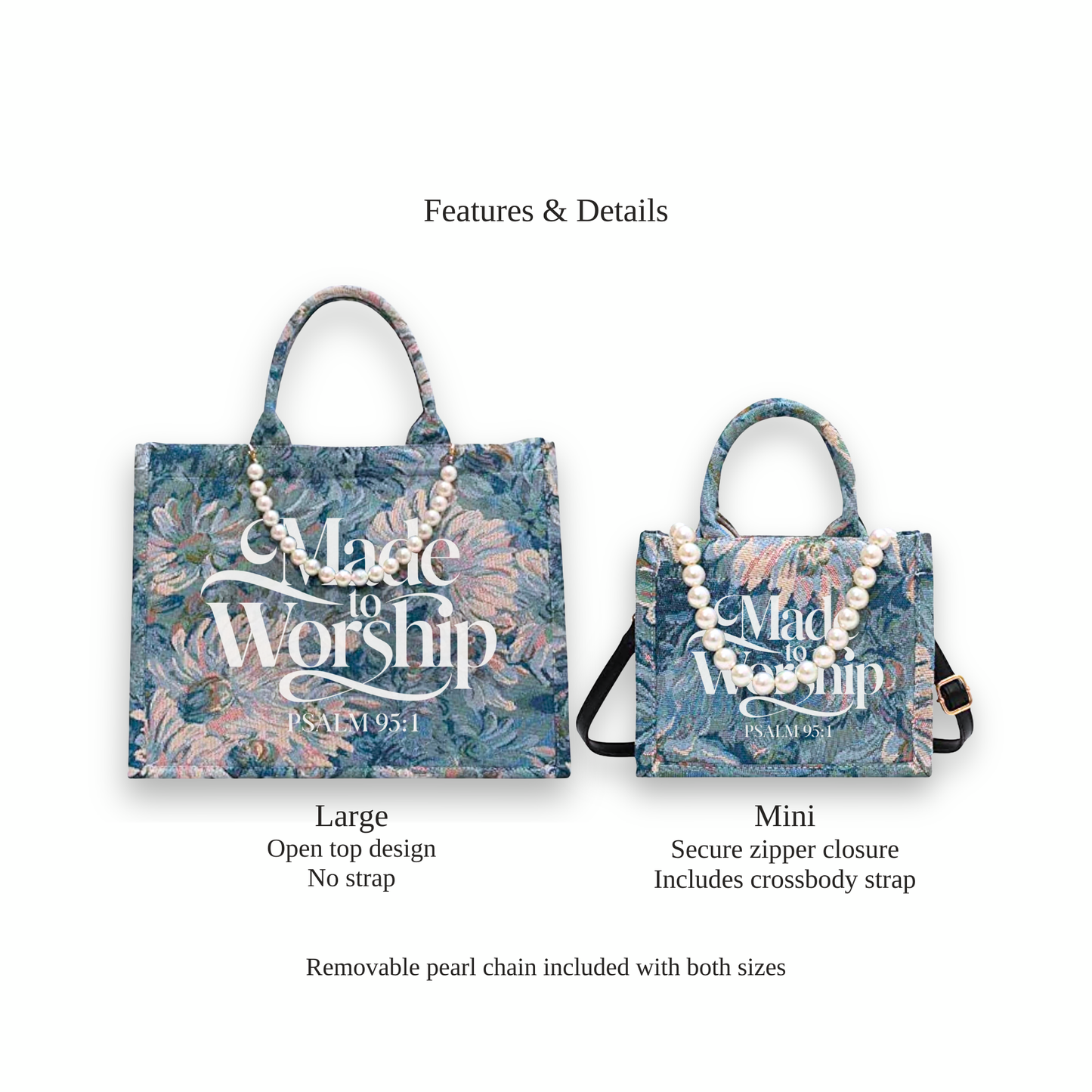 Made To Worship Tote