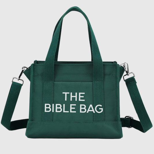 Small Bible Bag Canvas Tote