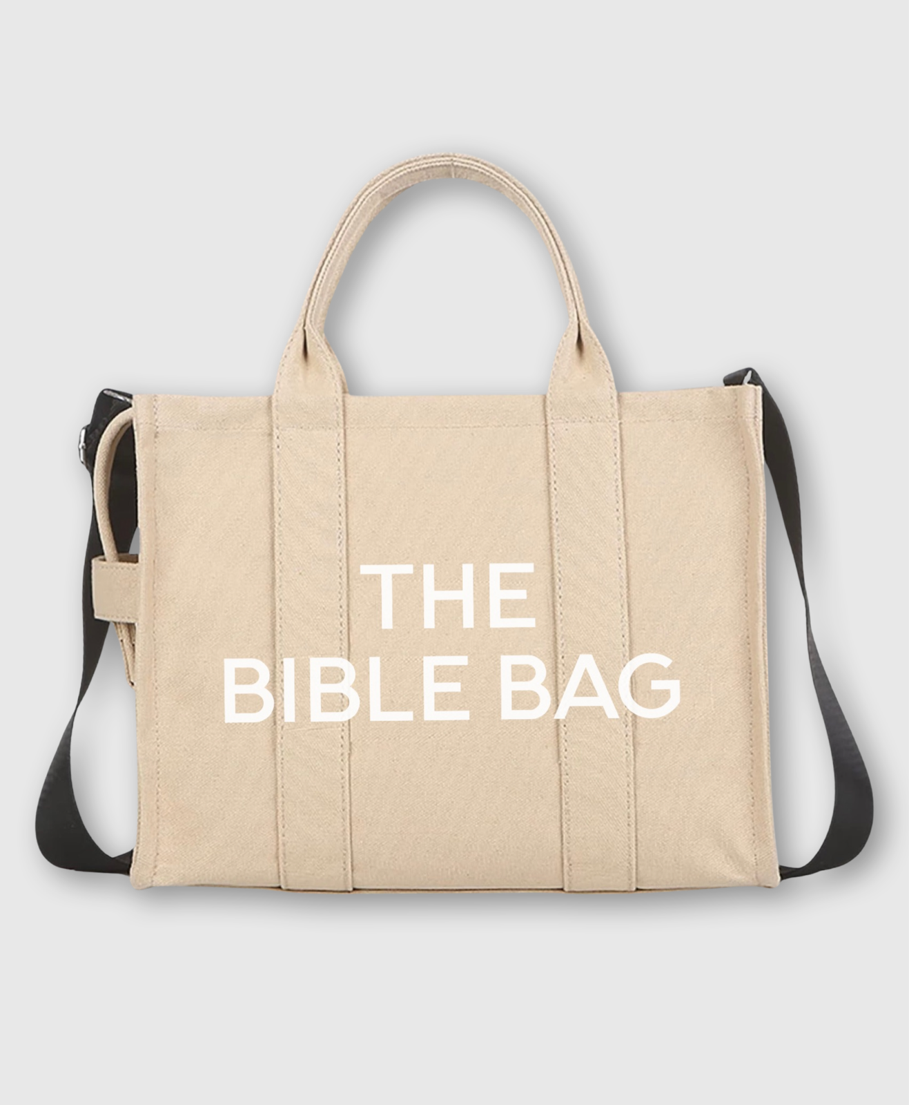 Large Bible Bag Canvas Tote