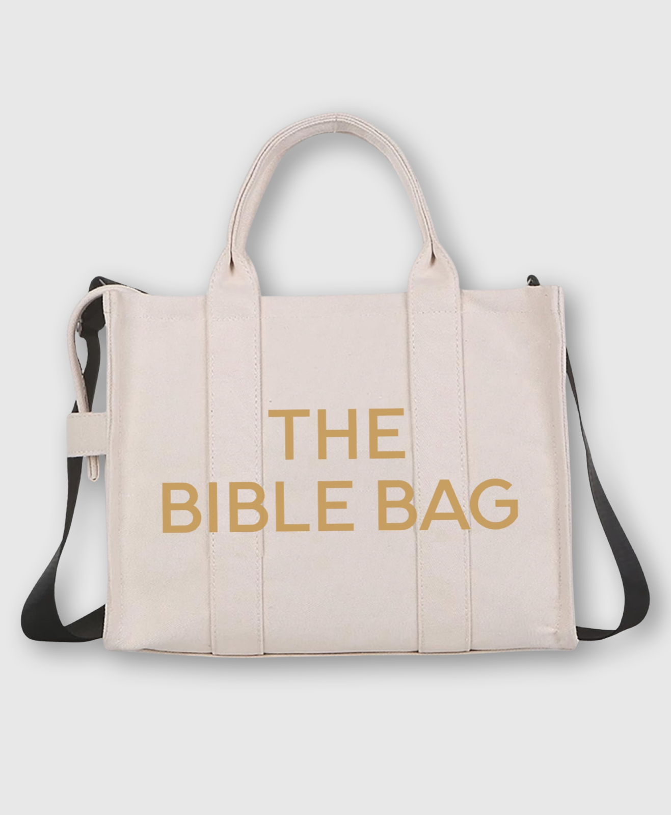 Large Bible Bag Canvas Tote
