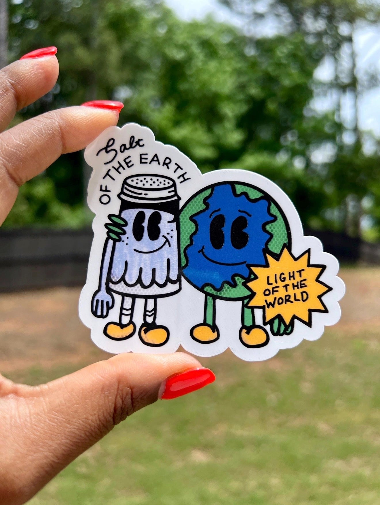 Salt & Light Sticker