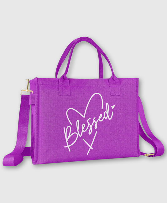 Blessed Canvas Tote Bag