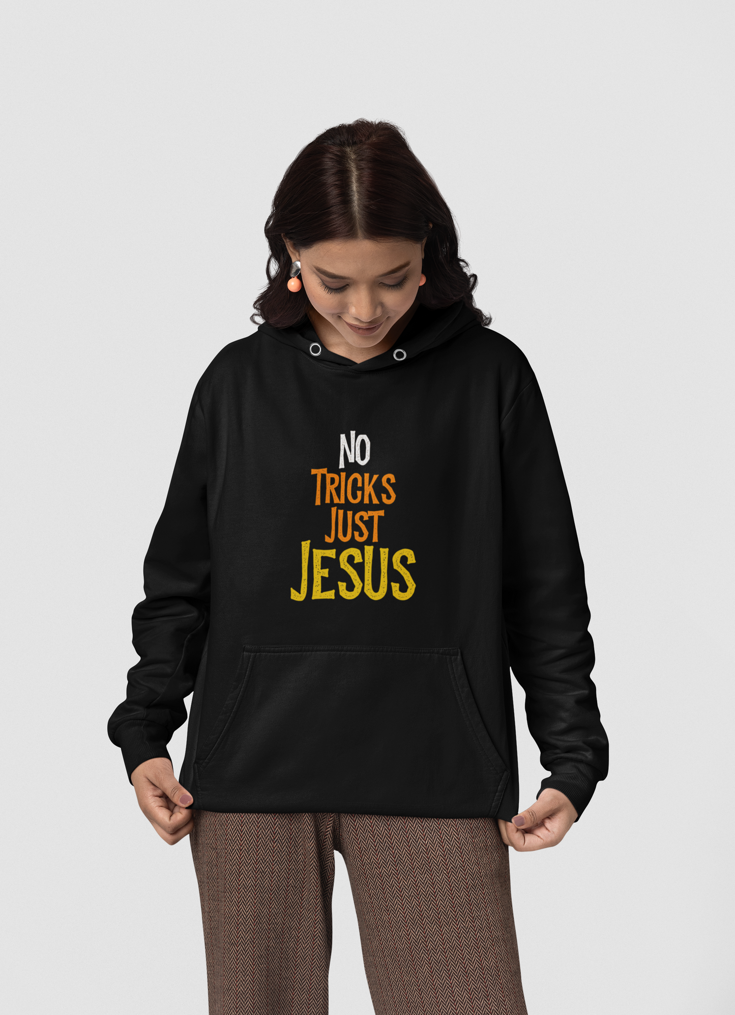 No Tricks Just Jesus Hoodie